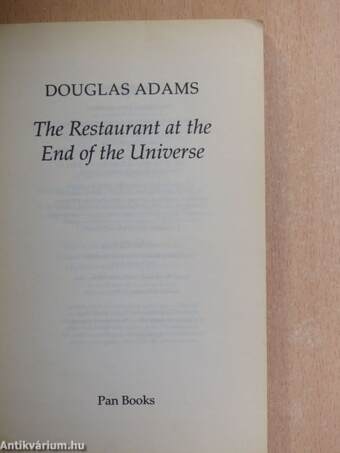 The restaurant at the end of the universe