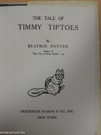 The Tale of Timmy Tiptoes