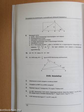 Előkészítő és felvételi feladatok matematikából a gimnáziumokba jelentkezők részére 1977-1999.