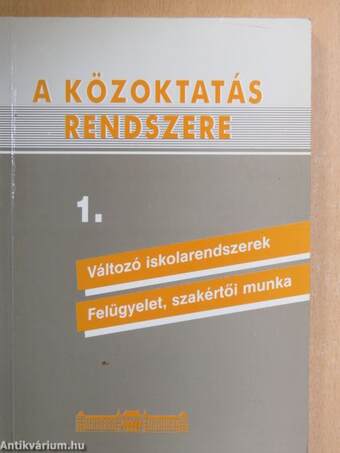 A közoktatás rendszere 1.