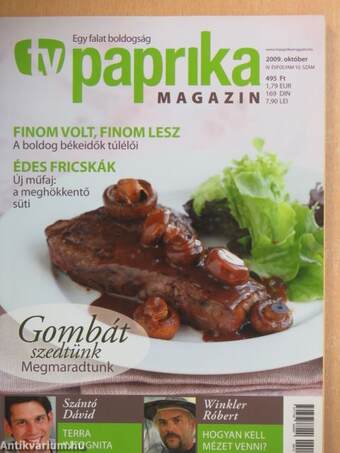 TV Paprika Magazin 2009. október