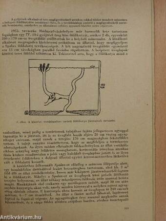 Szabadföldi és kísérletes megfigyelések a földikutyán (Spalax leucodon Nordm.) (dedikált példány)