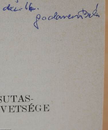 Adalékok az első legális magyarországi vasutas-szakszervezet, a vasúti munkások országos szövetsége megalakulásának történetéhez I. (dedikált példány)