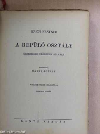 A repülő osztály (rossz állapotú)