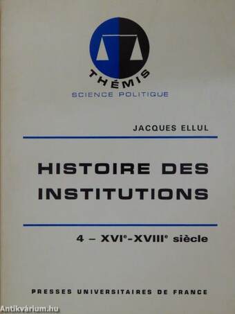 Histoire des Institutions 4