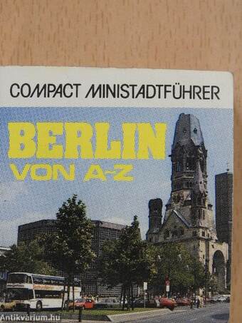 Berlin von A-Z (minikönyv)