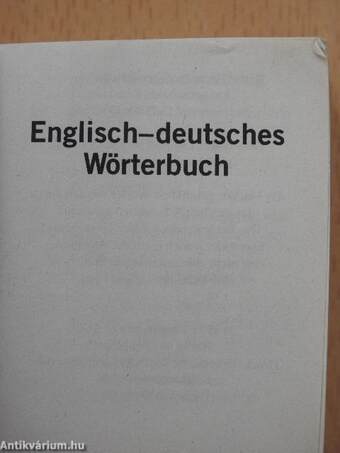 Langenscheidt Lilliput Englisch-Deutsch (minikönyv)