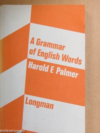 A Grammar of English Words