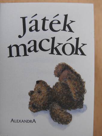 Játék mackók (minikönyv)