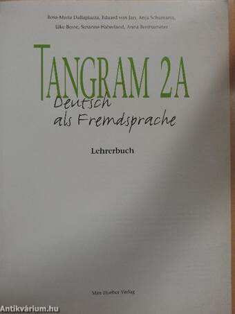 Tangram 2A - Lehrerbuch 