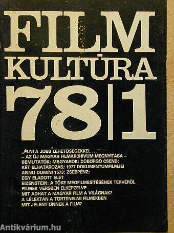 Filmkultúra 1978. január-február