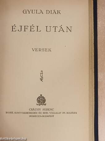 Idők sodrában/Utolsó szárnycsapás/A virágember/A fiú nem üthet vissza/Éjfél után