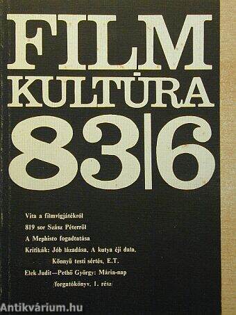 Filmkultúra 1983. november-december