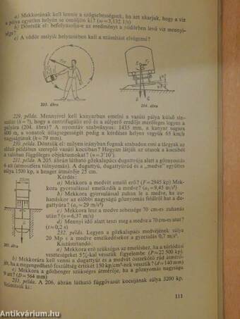 Mechanikai példatár