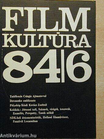 Filmkultúra 1984. november-december