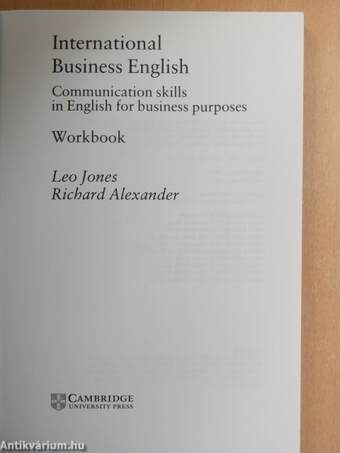 International Business English - Workbook