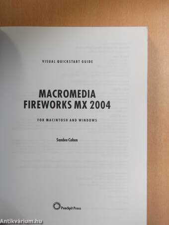 Macromedia Fireworks MX 2004 for Macintosh and Windows