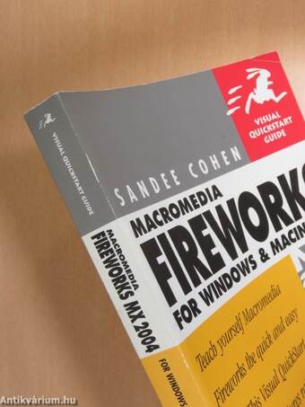 Macromedia Fireworks MX 2004 for Macintosh and Windows