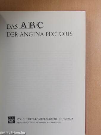 Das ABC der Angina pectoris