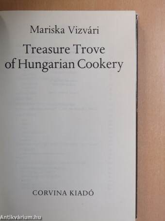 Treasure Trove of Hungarian Cookery