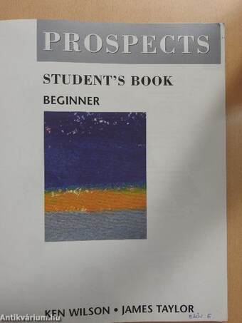 Prospects - Beginner - Student's Book/Workbook