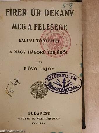 Fírer úr dékány meg a felesége/A sertés tenyésztése és hizlalása/Az esőről/Melyek a polgár kötelességei?/A szociáldemokrácia tükre/Hogyan neveljük gyermekeinket?/Nagy ördög a pálinka