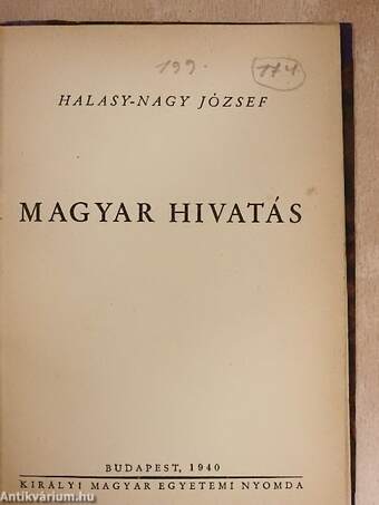 Magyar hivatás