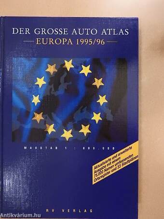 Der Grosse Auto Atlas Europa 1995/96