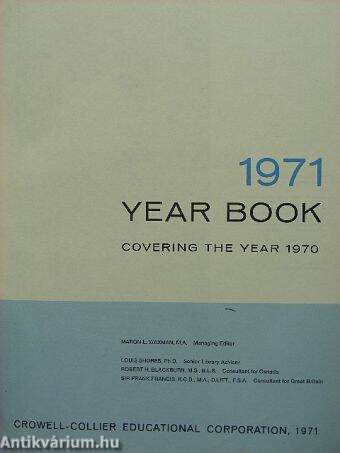 Merit Students Year Book 1971