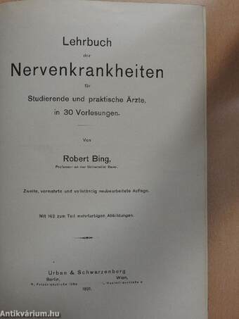 Lehrbuch der Nervenkrankheiten