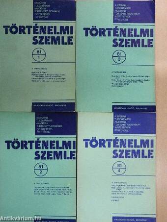 Történelmi Szemle 1981/1-4.