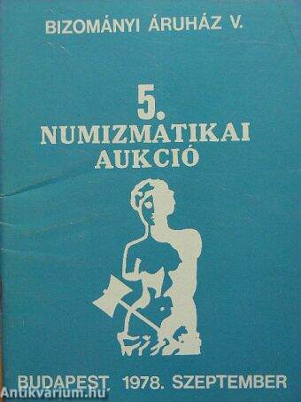 5. Numizmatikai aukció