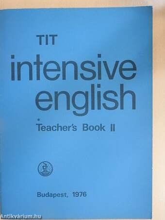 TIT intensive English - Teacher's Book II.