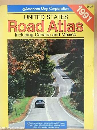 United States Road Atlas 1991.