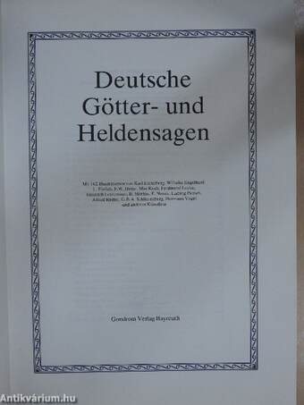 Deutsche Götter- und Heldensagen