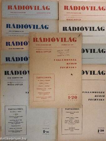 Rádióvilág 1946. január-december