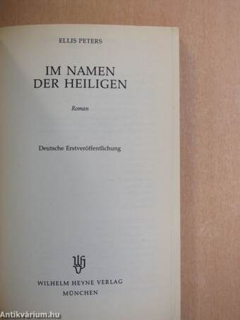 Im Namen der Heiligen