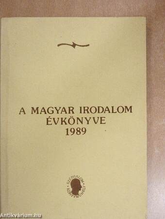 A Magyar Irodalom Évkönyve 1989