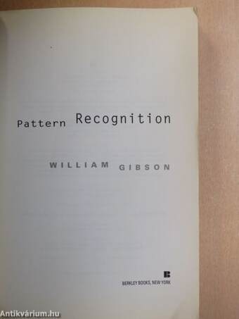 Pattern Recognition