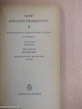 New English Dramatists 8.