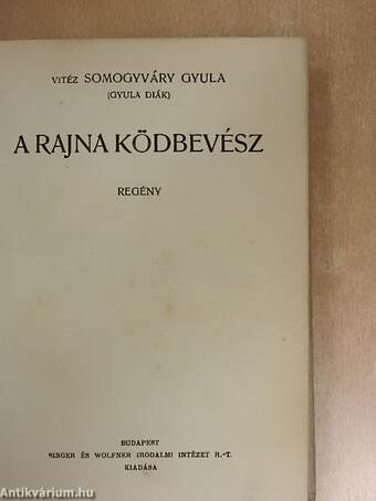 A Rajna ködbevész