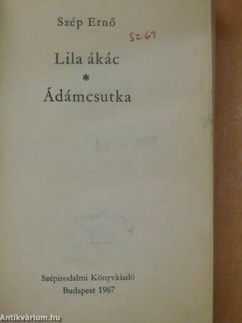 Lila ákác/Ádámcsutka