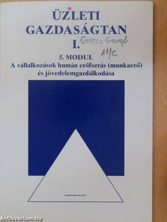 Üzleti gazdaságtan I.