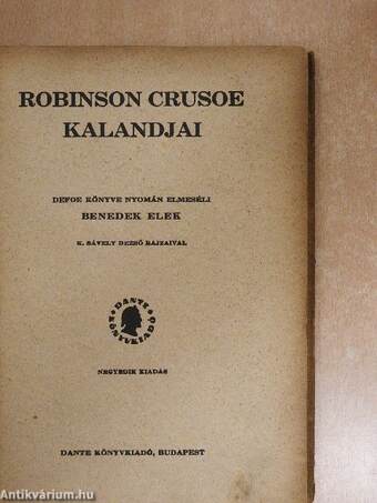 Robinson Crusoe kalandjai