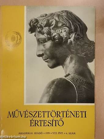 Művészettörténeti Értesítő 1959/4.