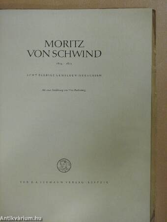 Moritz von Schwind 1804-1871