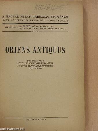 Oriens Antiquus