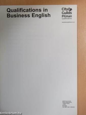 Qualifications in Business English