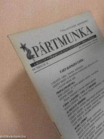 Pártmunka 1947. február 15.