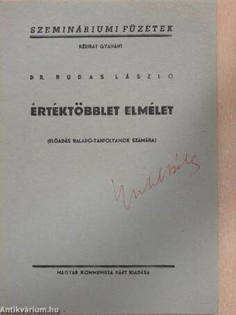 Értéktöbblet elmélet